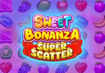 Игровой автомат Sweet Bonanza Super Scatter в Empire Casino